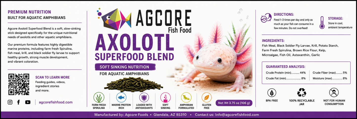 Axolotl Diet
