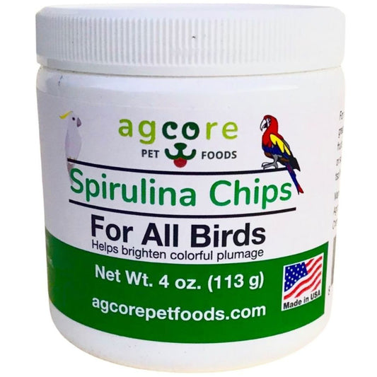 Spirulina Chips for Birds