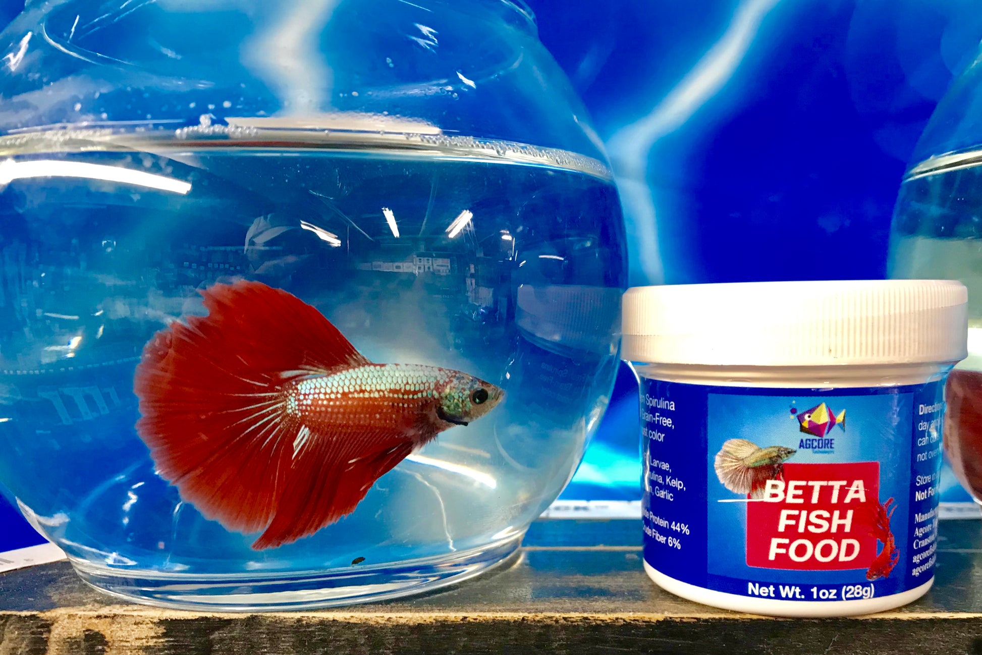 Betta Fish Food Grain Free Limited Ingredients Agcore Foods betta-fish-food-grain-free-limited-ingredients-agcore-foods