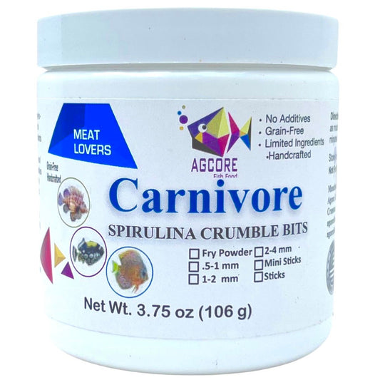 Carnivore Spirulina Crumble: Grain-Free, Limited Ingredients (5 sizes)